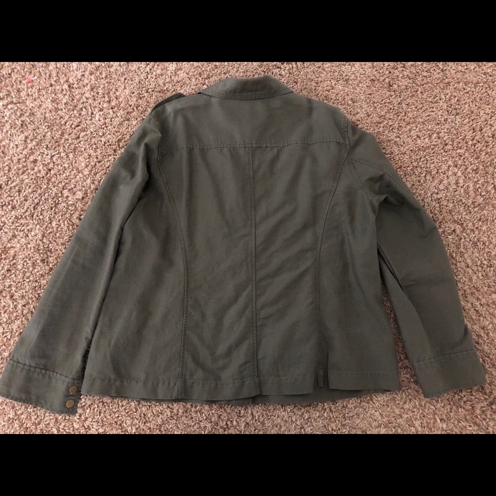 Loft Utility Jacket Euc!!! Size Xl - image 4